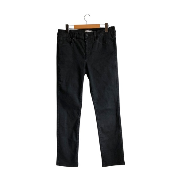 Levi’s 312 Shaping Slim Soft Black Denim Jeans 31 - Picture 2 of 15